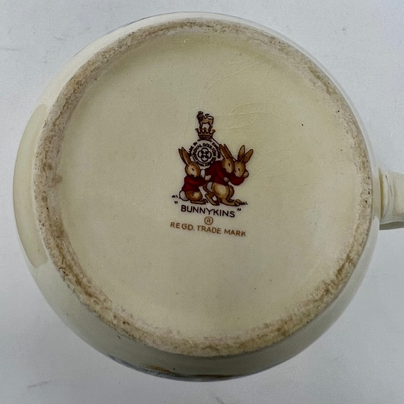 Vintage British Royal Doulton 1954 Bunnykins Children's Bone China Set - Picture 5 of 5